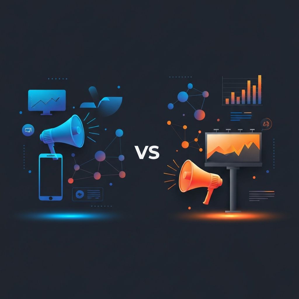 Digital Marketing Traditional Marketing