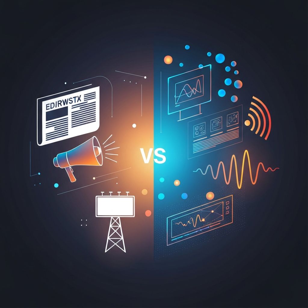 Digital Marketing vs Traditional Marketing