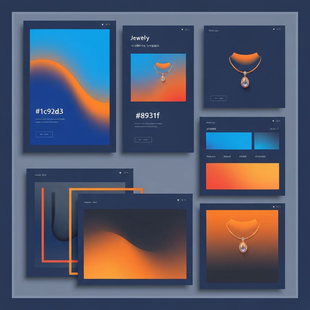 Jewelry Web Design Templates