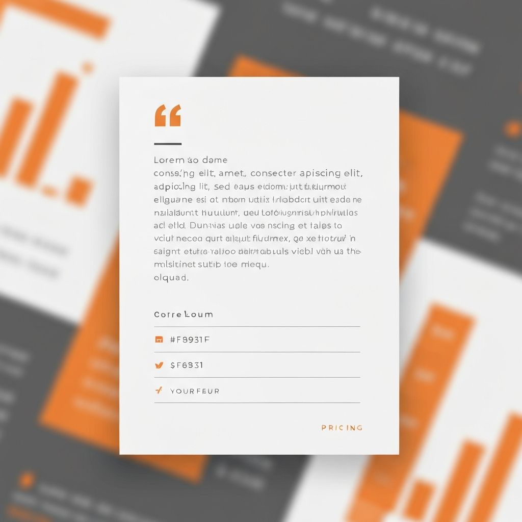 Web Design Quote Template