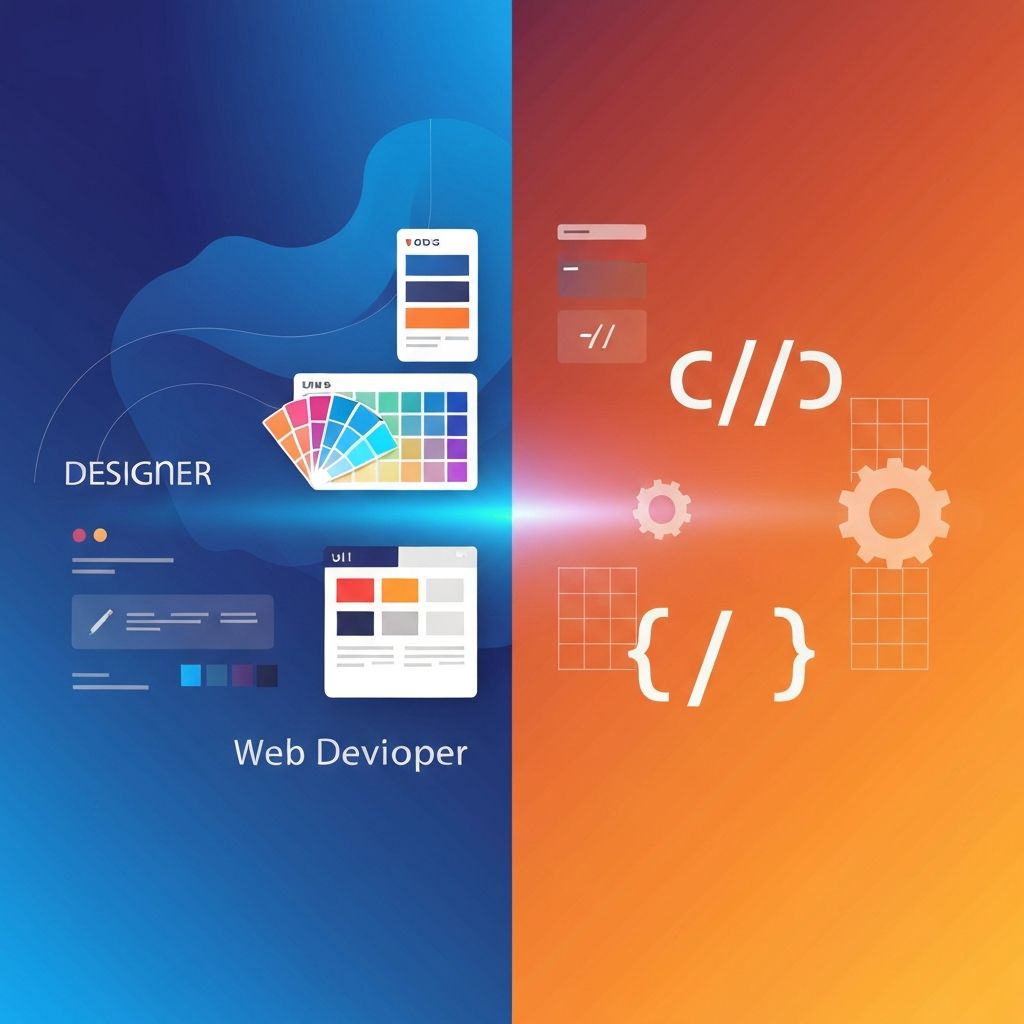 Web Designer vs Web Developer