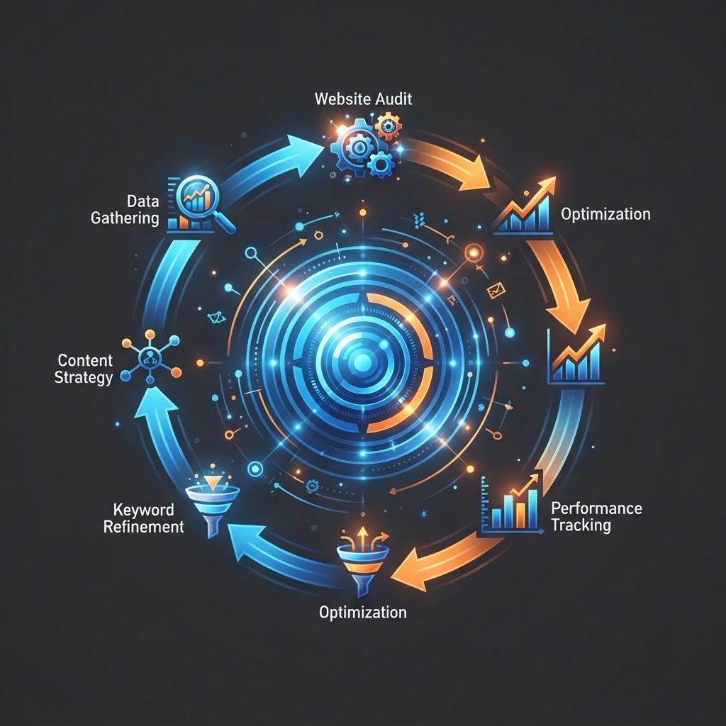 Which Steps Represent the Cycle of Proper Analysis SEO